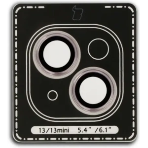 Kup Szkło na aparat z aplikatorem Bizon Glass Snap Lens do Apple iPhone 13 / 13 Mini jasnoróżowe - BIZ8633 - {ean13} - Sklep Home Screen