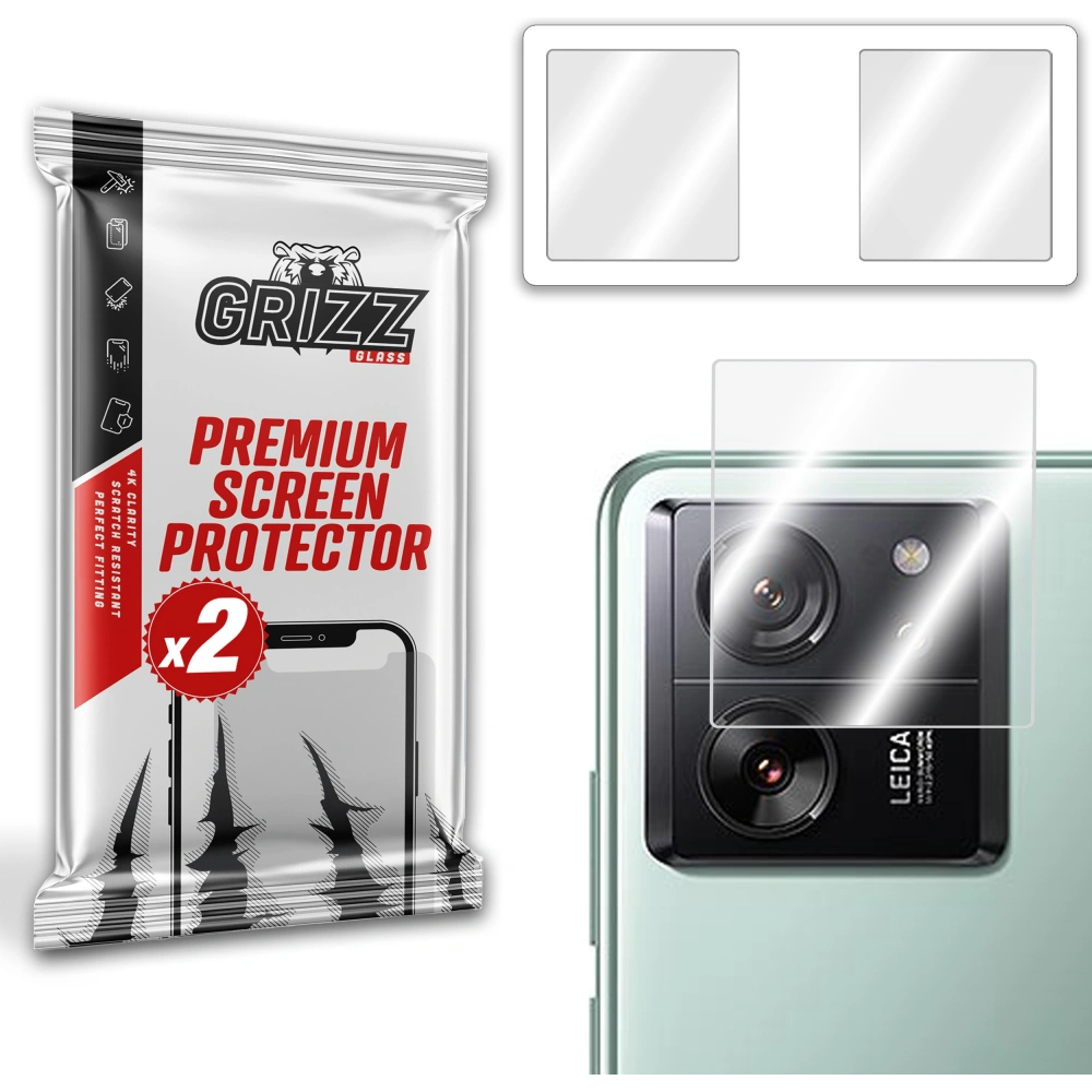 [OUTLET] Szkło na aparat GrizzGlass HybridGlass Camera do Xiaomi 13T