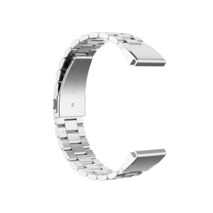 Kup Pasek ze stali nierdzewnej Bizon Strap Watch Aura do Smartwatcha 20 mm srebrny - BIZ8634 - {ean13} - Sklep Home Screen