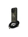 Guess 4G Big Logo Cord Stap Crossbody Apple iPhone 16 Pro braun
