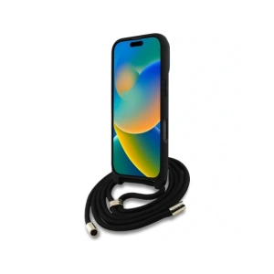 Kup Etui Guess 4G Big Logo Cord Stap Crossbody do Apple iPhone 16 Pro brązowy - GUE4400 - {ean13} - Sklep Home Screen