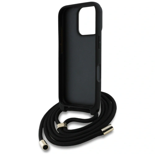 Kup Etui Guess 4G Big Logo Cord Stap Crossbody do Apple iPhone 16 Pro brązowy - GUE4400 - {ean13} - Sklep Home Screen