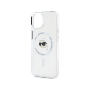 Buy Karl Lagerfeld IML Metal Karl Head MagSafe Apple iPhone 15 white - KLD21951 - {ean13} - Home Screen Store Europe