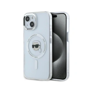 Kup Karl Lagerfeld IML Metal Karl Head MagSafe Apple iPhone 15 Plus weiß - KLD21952 - {ean13} - Sklep Home Screen