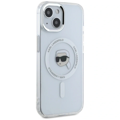 Kup Karl Lagerfeld IML Metal Karl Head MagSafe Apple iPhone 15 Plus weiß - KLD21952 - {ean13} - Sklep Home Screen
