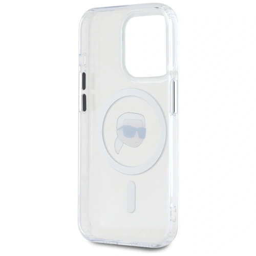 Kup Karl Lagerfeld IML Metall Karl Kopf MagSafe Apple iPhone 15 Pro Max weiß - KLD21954 - {ean13} - Sklep Home Screen