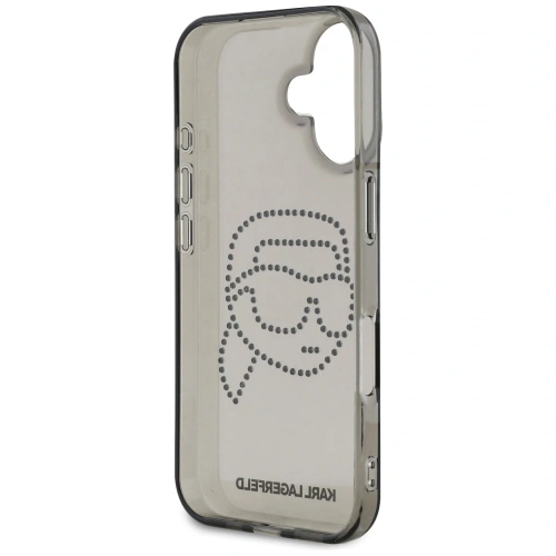 Kup Karl Lagerfeld IML Rhinestones Karl Kopf Apple iPhone 16 schwarz - KLD21955 - {ean13} - Sklep Home Screen