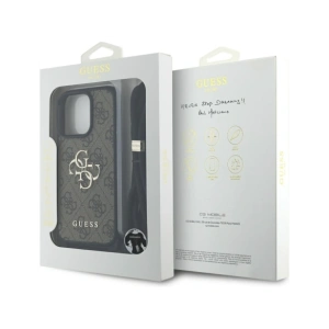 Kup Guess 4G Big Logo Cord Stap Crossbody Apple iPhone 16 Pro Max braun - GUE4402 - {ean13} - Sklep Home Screen