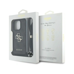 Kup Guess 4G Big Logo Cord Stap Crossbody Apple iPhone 16 Pro Max schwarz - GUE4403 - {ean13} - Sklep Home Screen