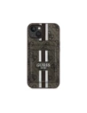 Kup Guess 4G Streifen MagSafe Geldbörse Apple iPhone 15 braun - GUE4404 - {ean13} - Sklep Home Screen