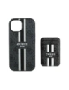 Kup Guess 4G Stripes MagSafe Peněženka Apple iPhone 15 černá - GUE4405 - {ean13} - Sklep Home Screen