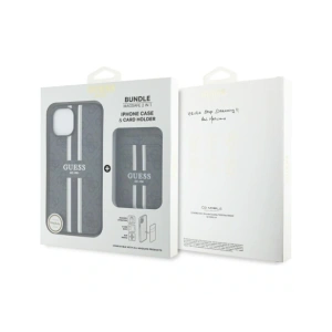 Kup Guess 4G Streifen MagSafe Geldbörse Apple iPhone 15 schwarz - GUE4405 - {ean13} - Sklep Home Screen