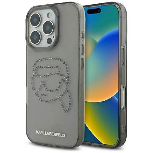 Kup Karl Lagerfeld IML kamínky Karl hlava Apple iPhone 16 Pro černý - KLD21956 - {ean13} - Sklep Home Screen