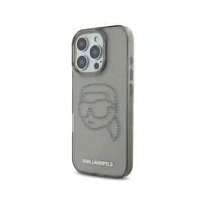 Kup Etui Karl Lagerfeld IML Rhinestones Karl Head do Apple iPhone 16 Pro czarny - KLD21956 - {ean13} - Sklep Home Screen