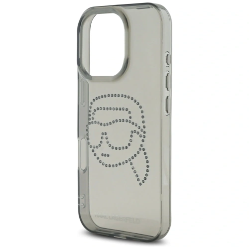 Kup Karl Lagerfeld IML Rhinestones Karl Head Apple iPhone 16 Pro fekete - KLD21956 - {ean13} - Sklep Home Screen