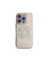 Kup Karl Lagerfeld IML Rhinestones Karl Head Apple iPhone 16 Pro roz - KLD21958 - {ean13} - Sklep Home Screen