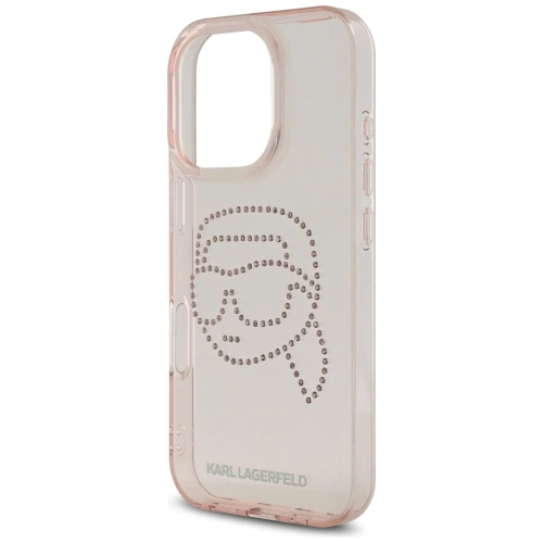 Kup Karl Lagerfeld IML Strass Karl Kopf Apple iPhone 16 Pro pink - KLD21958 - {ean13} - Sklep Home Screen
