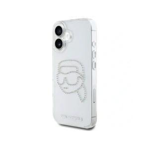 Kup Karl Lagerfeld IML rhinestones Karl fej Apple iPhone 16 átlátszó - KLD21959 - {ean13} - Sklep Home Screen