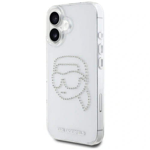 Kup Karl Lagerfeld IML Rhinestones Karl Head Apple iPhone 16 čirý - KLD21959 - {ean13} - Sklep Home Screen