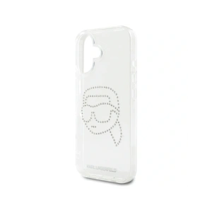 Kup Karl Lagerfeld IML rhinestones Karl fej Apple iPhone 16 átlátszó - KLD21959 - {ean13} - Sklep Home Screen