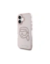 Kup Karl Lagerfeld IML Rhinestones Karl Head Apple iPhone 16 roz - KLD21960 - {ean13} - Sklep Home Screen