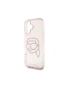 Kup Karl Lagerfeld IML Rhinestones Karl Head Apple iPhone 16 roz - KLD21960 - {ean13} - Sklep Home Screen