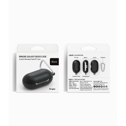 Kup Etui Ringke Case dla Samsung Galaxy Buds/Buds+ Black - RGK972BLK - {ean13} - Sklep Home Screen