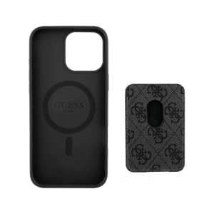 Kup Guess 4G Streifen MagSafe Geldbörse Apple iPhone 16 Pro Max schwarz - GUE4407 - {ean13} - Sklep Home Screen