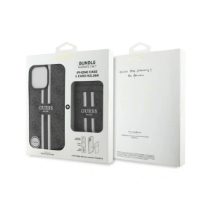Kup Guess 4G Streifen MagSafe Geldbörse Apple iPhone 16 Pro Max schwarz - GUE4407 - {ean13} - Sklep Home Screen