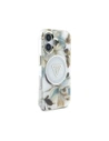 Kup Etui Guess Glitter Flowers Triangle Buttons MagSafe do Apple iPhone 16 biały - GUE4408 - {ean13} - Sklep Home Screen