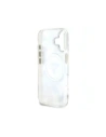 Kup Guess Flori Sclipitoare butoane Triunghi MagSafe Apple iPhone 16 alb - GUE4408 - {ean13} - Sklep Home Screen