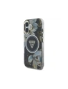 Buy Guess Glitter Flowers Triangle Buttons MagSafe Apple iPhone 16 black - GUE4409 - {ean13} - Home Screen Store Europe