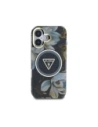 Kup Guess Glitzerblumen Dreieck Knöpfe MagSafe Apple iPhone 16 schwarz - GUE4409 - {ean13} - Sklep Home Screen
