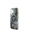 Buy Guess Glitter Flowers Triangle Buttons MagSafe Apple iPhone 16 black - GUE4409 - {ean13} - Home Screen Store Europe