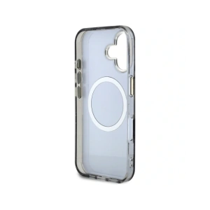 Kup Guess Glitzerblumen Dreieck Knöpfe MagSafe Apple iPhone 16 schwarz - GUE4409 - {ean13} - Sklep Home Screen