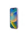 Kup Etui Guess Glitter Flowers Triangle Buttons MagSafe do Apple iPhone 16 fioletowy - GUE4410 - {ean13} - Sklep Home Screen