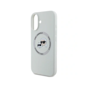 Buy Karl Lagerfeld Silicone Double Heads And Circle MagSafe Apple iPhone 16 beige - KLD21961 - {ean13} - Home Screen Store Europe