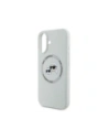 Kup Etui Karl Lagerfeld Silicone Double Heads And Circle MagSafe do Apple iPhone 16 beżowy - KLD21961 - {ean13} - Sklep Home Screen