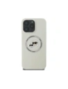 Buy Karl Lagerfeld Silicone Double Heads And Circle MagSafe Apple iPhone 16 Pro beige - KLD21962 - {ean13} - Home Screen Store Europe
