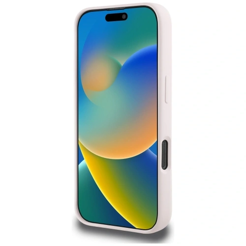 Kup Karl Lagerfeld Silikonové dvojité hlavy a kruh MagSafe Apple iPhone 16 Pro růžový - KLD21965 - {ean13} - Sklep Home Screen