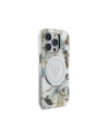 Kup Etui Guess Glitter Flowers Triangle Buttons MagSafe do Apple iPhone 16 Pro biały - GUE4411 - {ean13} - Sklep Home Screen