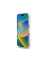 Kup Guess Flori Strălucitoare Butoane Triunghi MagSafe Apple iPhone 16 Pro alb - GUE4411 - {ean13} - Sklep Home Screen