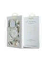 Buy Guess Glitter Flowers Triangle Buttons MagSafe Apple iPhone 16 Pro white - GUE4411 - {ean13} - Home Screen Store Europe