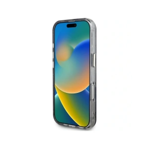 Kup Guess Glitzerblumen Dreiecke Knöpfe MagSafe Apple iPhone 16 Pro Max schwarz - GUE4415 - {ean13} - Sklep Home Screen