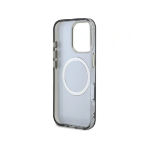 Kup Guess Glitzerblumen Dreiecke Knöpfe MagSafe Apple iPhone 16 Pro Max schwarz - GUE4415 - {ean13} - Sklep Home Screen