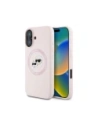 Kup Karl Lagerfeld Silikonové dvojité hlavy a kruh MagSafe Apple iPhone 16 růžový - KLD21966 - {ean13} - Sklep Home Screen