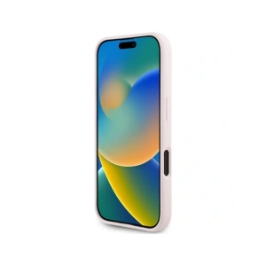 Kup Karl Lagerfeld Capete Duble din Silicon și Cerc MagSafe Apple iPhone 16 roz - KLD21966 - {ean13} - Sklep Home Screen