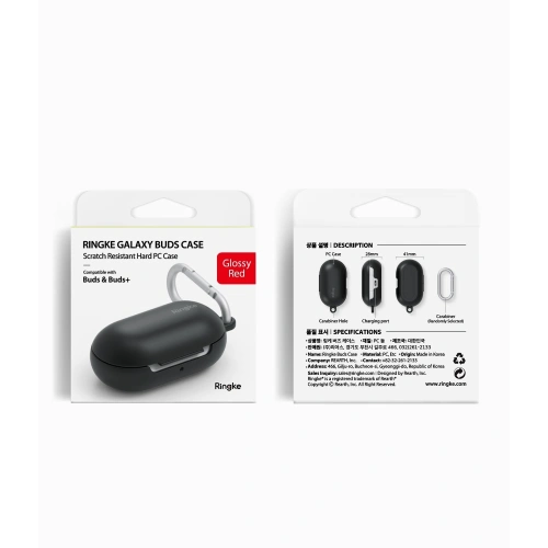 Kup Ringke Samsung Tasche für Galaxy Buds/Buds+ Glänzend Rot - RGK1180RED - {ean13} - Sklep Home Screen