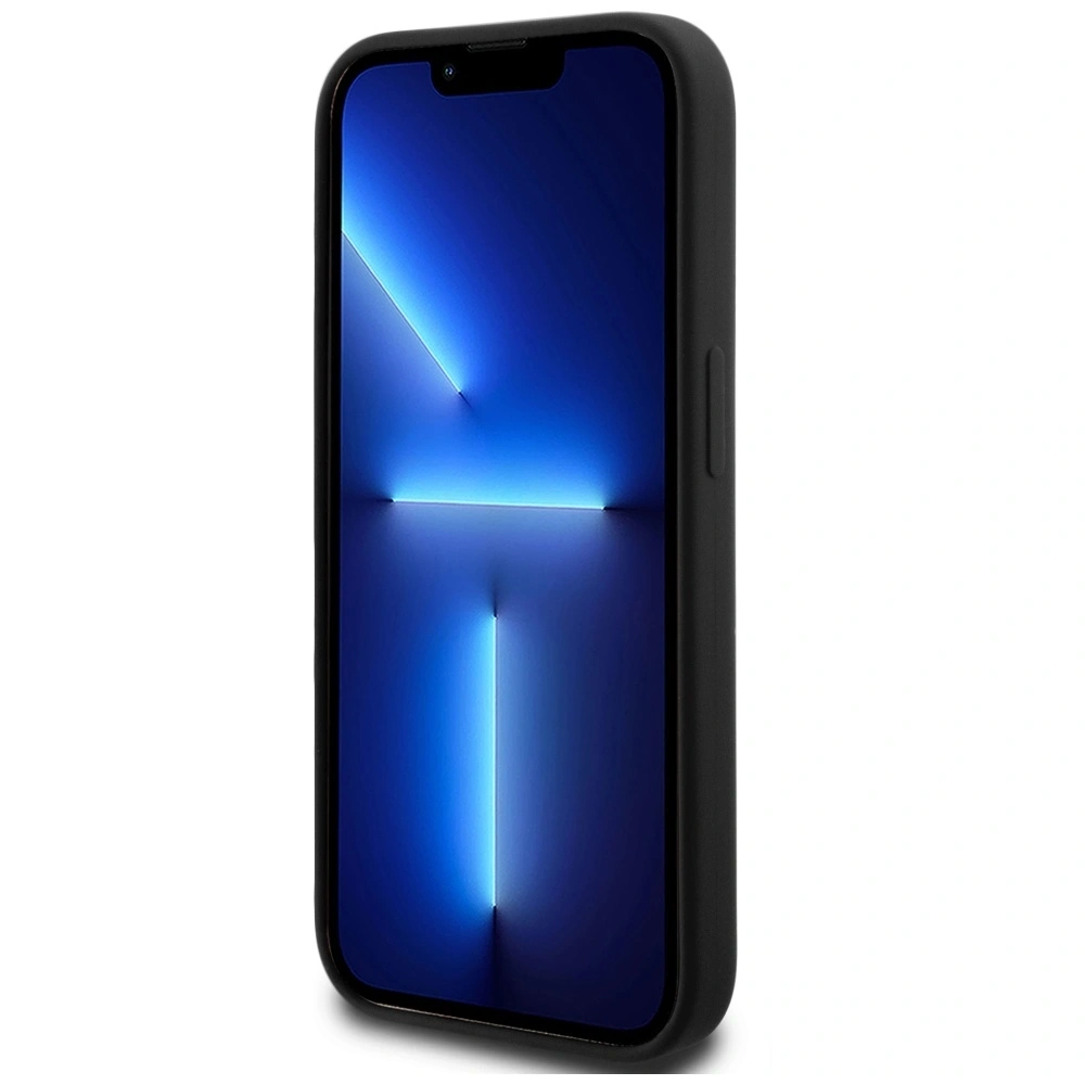 Etui Karl Lagerfeld Silicone Metal Script Logo do Apple iPhone 14 Pro czarny