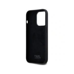 Kup Etui Karl Lagerfeld Silicone Metal Script Logo do Apple iPhone 14 Pro czarny - KLD21967 - {ean13} - Sklep Home Screen